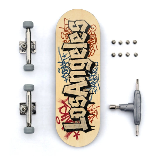 Los Angeles Block Graffiti Fingerboard